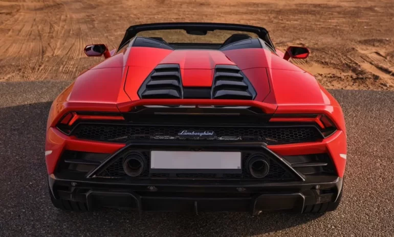 Lamborghini Huracan Evo Spyder 2022 (Red)