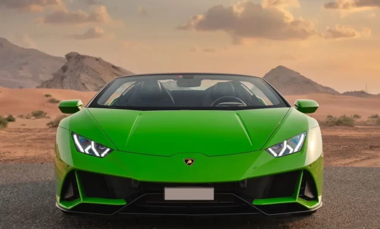 Lamborghini Huracan Evo Spyder 2022 (Green)