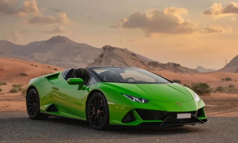 Lamborghini Huracan Evo Spyder 2022 (Green)