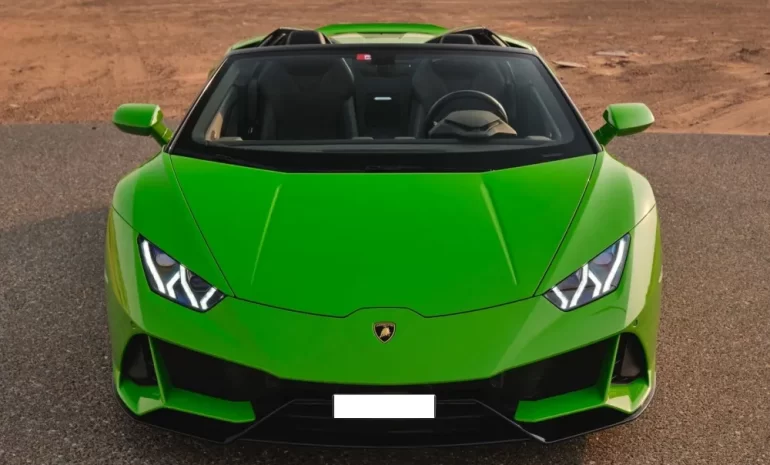 Lamborghini Huracan Evo Spyder 2022 (Green)