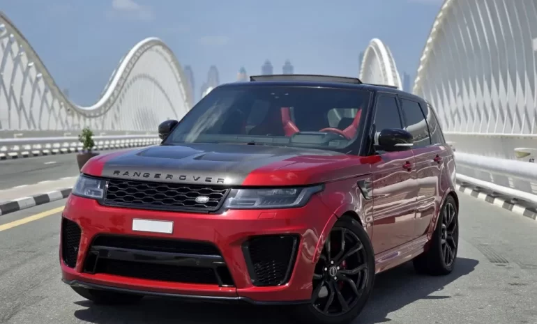 Land Rover Range Rover Sport SVR 2019