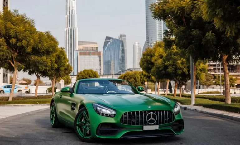 Mercedes Benz AMG GT Convertible 2022