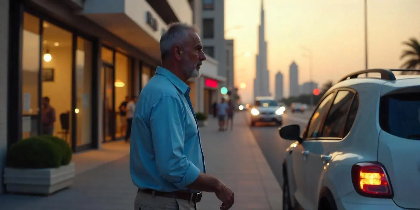 Is it better to rent a car at Dubai Airport or in the city