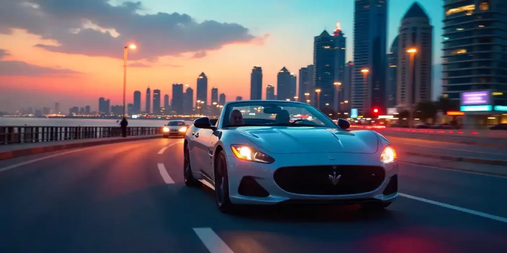 Renting a Convertible in Dubai No Deposit