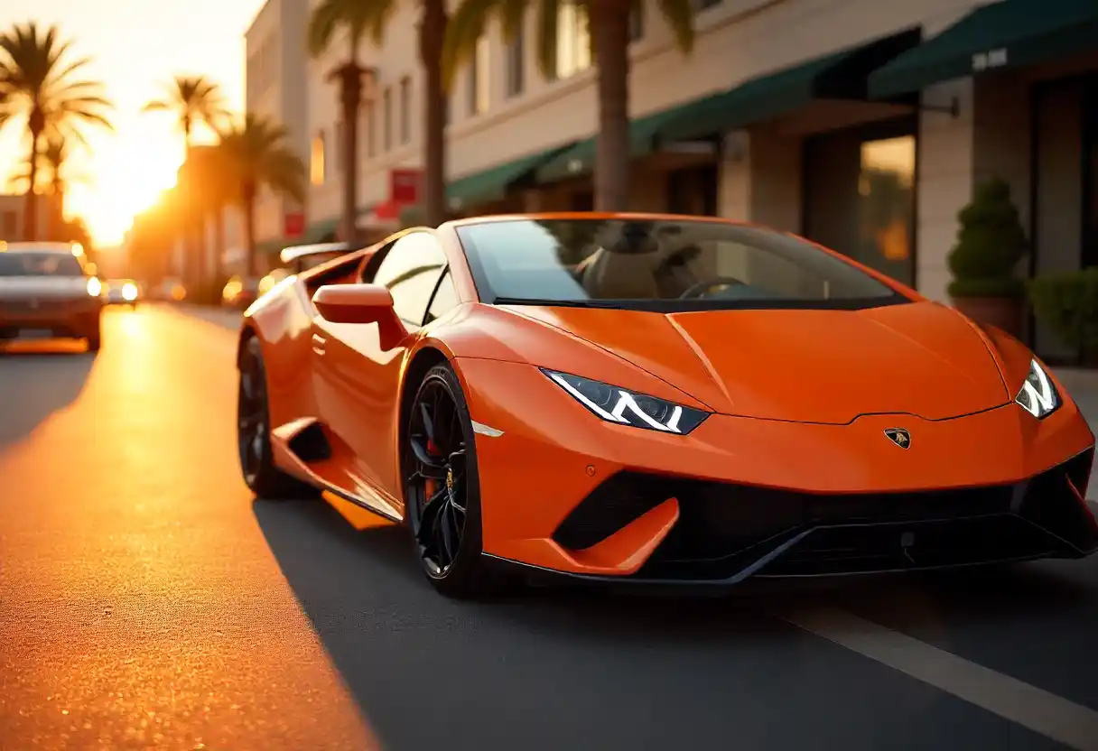 Renting a Supercar in Dubai