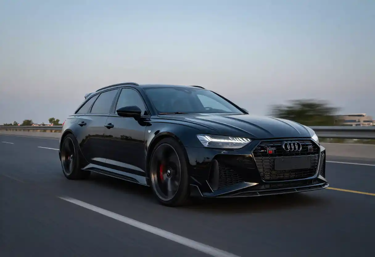 How It Feels to Drive Audi RS6 Mansory on Sheikh Zayed Road