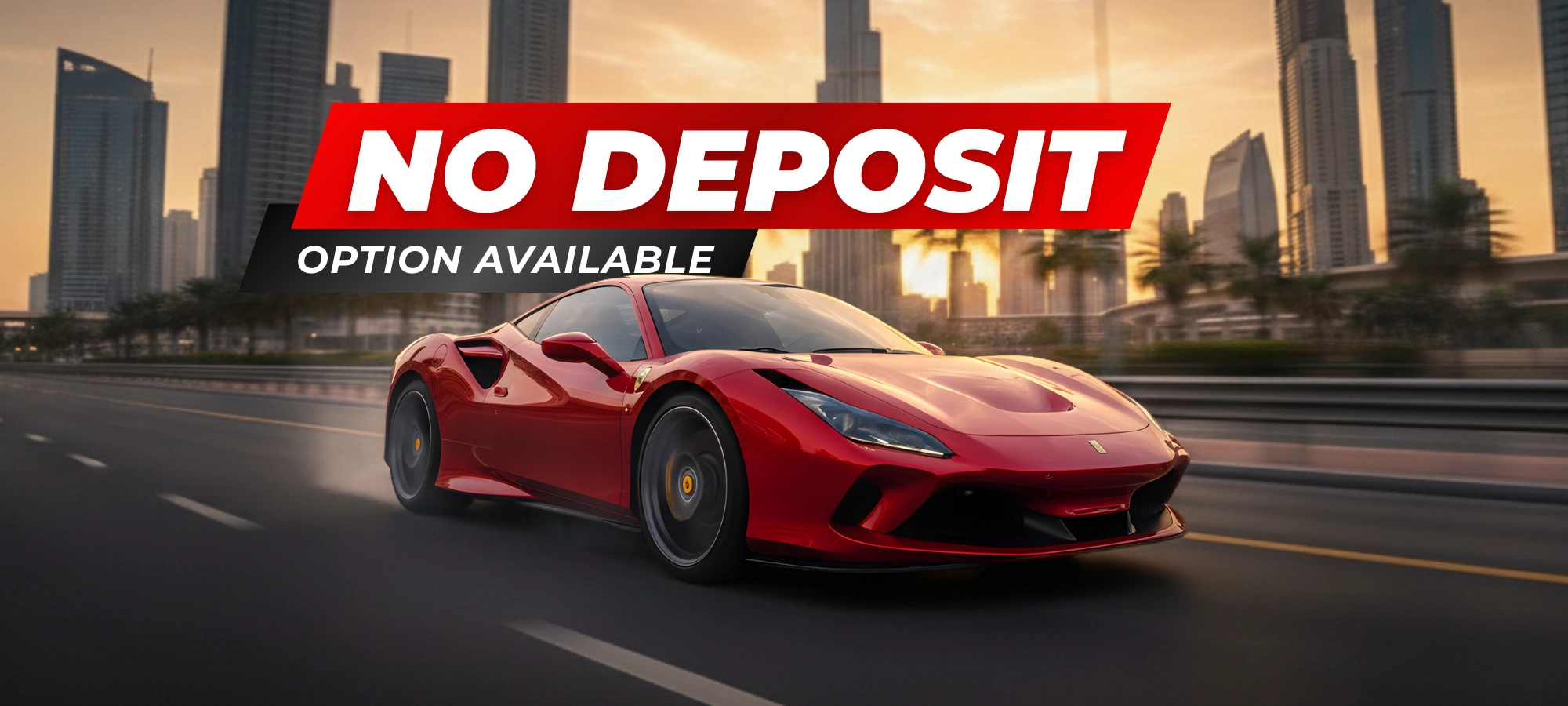 No Deposit Cars Banner